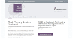 Desktop Screenshot of music-therapy-cincinnati.com